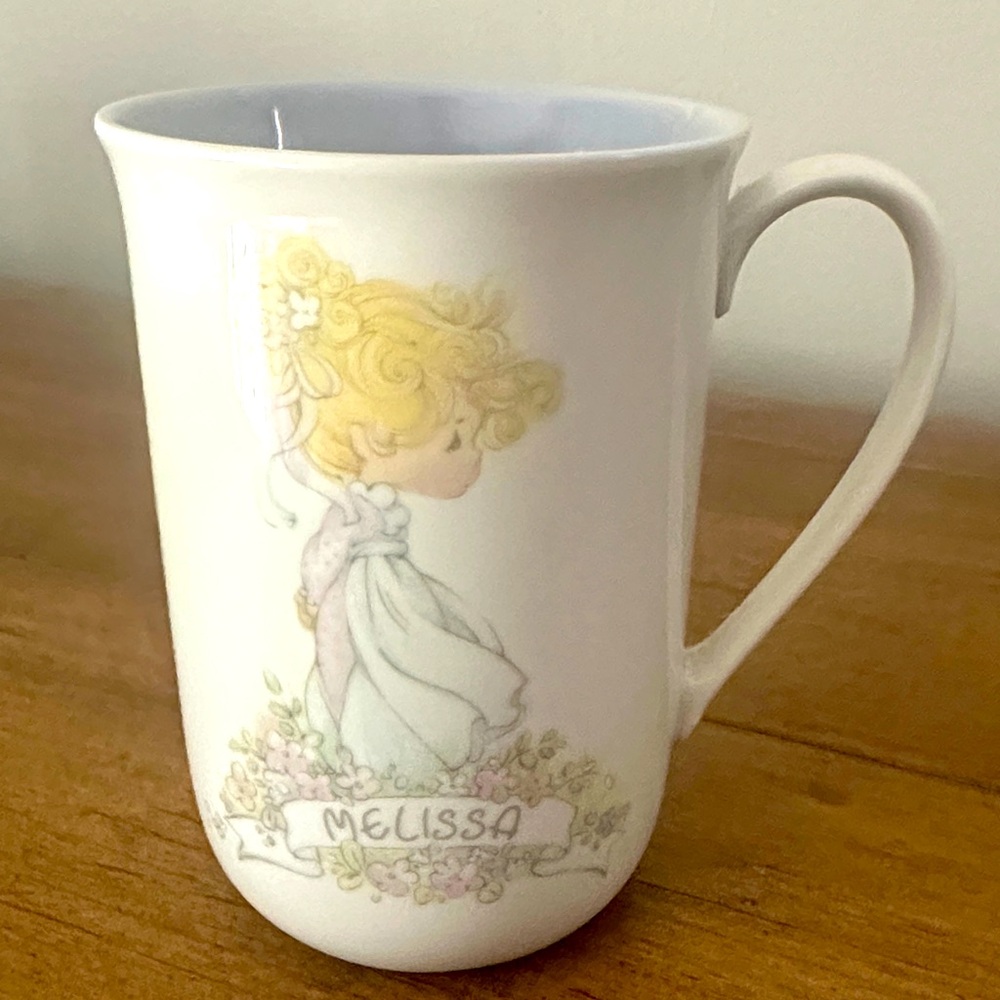 Precious Moments Your Name Is A Precious Gift”Melissa”  Mug, Cup, 1990